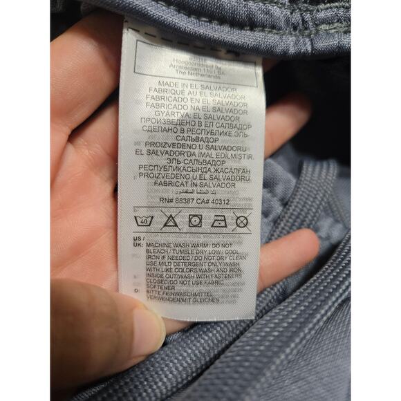 Adidas small men's gray football tapered leg partial zip athletic pants nwt - Picture 8 of 12